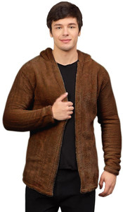 rugh879zw6j6hzwz men jacket style full sleeve brown shrug