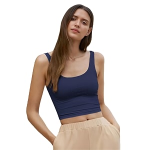 Ben Martin Womens Cotton Stretchable Square Neck