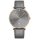 BEN NEVIS Watch, Mens Watch, Minimalist Fashion Simple Wrist Watch Analog Date with Leather Strap