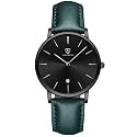 BEN NEVIS Watch, Mens Watch, Minimalist Fashion Simple Wrist Watch Analog Date with Leather Strap