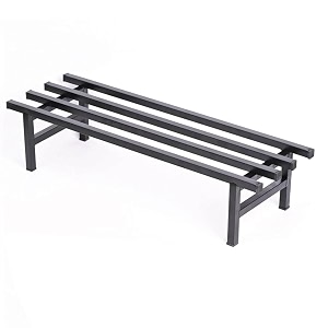 benavji elevate square tube iron plant stand heavy duty iron pot stand for balcony home decor indoor and outdoor use pack of 1