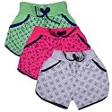 BENAVJI Girl39s Regular Fit Printed Cotton Shorts