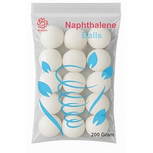 benavji naphthalene balls  400g  200 gms x 2 packs  insect repellant  ideal for cupboards bookshelves and toilets