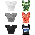 Bencailor 6 Pcs Doll Clothes for 11.8 Inch, Cool Style, Camouflage Color
