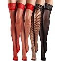 Bencailor Fishnet Thigh High Stockings