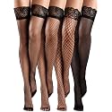 Bencailor Fishnet Thigh High Stockings