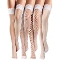 Bencailor Fishnet Thigh High Stockings