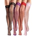 Bencailor Fishnet Thigh High Stockings
