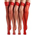 Bencailor Fishnet Thigh High Stockings