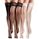 Bencailor Fishnet Thigh High Stockings