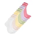 Bencailor Cotton Toe Sock for Women Men Quarter-Crew