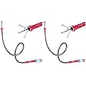 Bendable Flexible Magnetic Pickup Tool, 24'' Four Claw Grabber Tool, Accurate Pick Up In Narrow Space for Engine Bay/Home Sink/Drain/Earring/Keys/Metal Objects (Magnetic orientation) (Pack of 2)