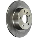 Bendix Premium PRT5121 Rear Brake Rotor for Land Rover Discovery 2004-1999, Range Rover 2003-1995