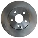 Bendix Premium PRT6072 Front Brake Rotor for Mercedes-Benz C230 2009-2008, C250 2015-2010, C300 2012-2008, SLK250 2015-2012