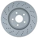 Bendix Premium PRT6113 Front Brake Rotor for Mercedes-Benz E350 2009-2006, E500 2006-2003, E550 2009-2007, SL500 2003, SL550 2012-2007