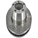 Bendix Premium PRT6163 Rear Brake Rotor for Porsche 718 Boxster 2023-2017, 718 Cayman 2023-2017, Boxster 2016-2005, Cayman 2012-2007, Cayman 2016-2014