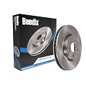 Bendix Premium PRT6377 Front Left Brake Rotor for Porsche 718 Boxster 2023-2017, 718 Cayman 2023-2017, 911 2016-2009, Boxster 2016-2013, Cayman 2016-2014