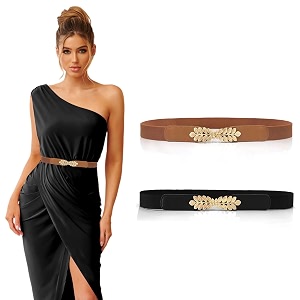 BendJoy 2Pcs Elastic Waist Belt for Women