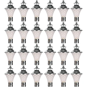 BENE Geruit Outdoor Lamp Steel Pack of