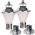 BENE Geruit Outdoor Lamp Steel Pack of