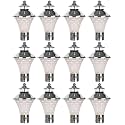 BENE Geruit Outdoor Lamp Steel Pack of