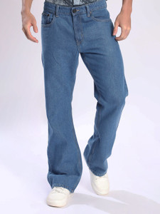Bene Kleed Men Boot-Leg Mid Rise Blue