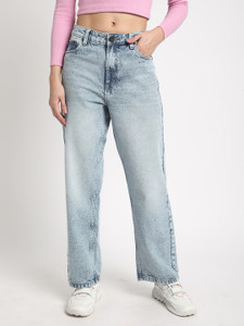 bene kleed regular fit women blue trousers