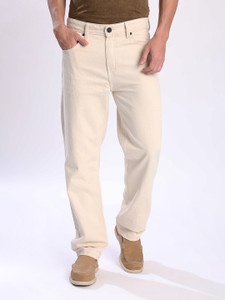 bene kleed relaxed fit men beige jeans
