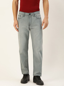 Bene Kleed Relaxed Fit Men White Jeans