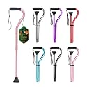 BeneCane Walking Cane for Men &amp; Women Adjustable Cane with Offset Soft Cushioned Handle -Portable Lightweight Sturdy Mobility Walker Aid for Elderly, Seniors Collapsible Cane