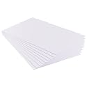BENECREAT 8 Sheets 2mm A4 White Foam Expanded Sheet, for Signage Displays and Digital Screen Printing, 11.8x7.8inch