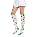 Benefeet Sox Knee High Socks for Women Girls Patterned Long Tube Socks Athletic Casual Cotton Stockings