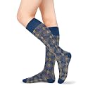 Benefeet Sox Knee High Socks for Women Girls Patterned Long Tube Socks Athletic Casual Cotton Stockings