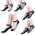 Benefeet Sox Womens Girls Sheer Socks Lace Mesh Ankle Socks Transparent See Through Short Sock Ultra Thin Nylon Summer Sock