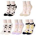 Benefeet Sox Womens Girls Sheer Socks Lace Mesh Ankle Socks Transparent See Through Short Sock Ultra Thin Nylon Summer Sock