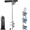BeneLabel 17" 26" 36" Sand Anchor for Boat 304 Stainless Steel Screw in Boat Anchor for Shallow Water Beach Boats Anchors for Sandbar, TET Ski, Kayak, Pontoon Boats