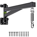 BeneLabel Heavy Bag Hanger for Punching Bag Beam Mount Hardware 360° Rotation Boxing Bag Ceiling Mount I-Beam Hanger for Hanging Heavy Punching Bags Wall Hangers