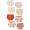 benetia Girls' Underwear Soft Cotton 6-8 Pack