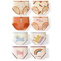 benetia Girls' Underwear Soft Cotton 6-8 Pack