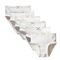 benetia Girls' Underwear Soft Cotton 6-8 Pack