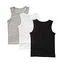 benetia Toddler Baby Boys Cotton Sleeveless Tank Top Cartoon Dinosau Undershirts Kids 18 Months- 8Years 3-Pack