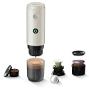 3-in-1 Portable Electric Espresso Machine Self-Heating,White