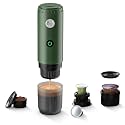 3-in-1 Portable Electric Espresso Machine Self-Heating,Green
