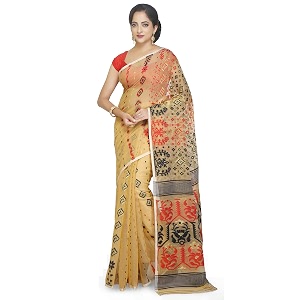 bengal handloom exclusive women39s cotton silk soft dhakai jamdani sarees