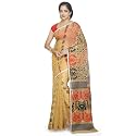BENGAL HANDLOOM Exclusive Women's Cotton Silk Soft Dhakai Jamdani Sarees
