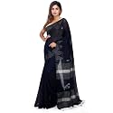 BENGAL HANDLOOM Women39s Cotton Linen Slab Sarees