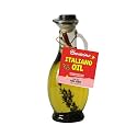 Benissimo Italiano Infused Oil, Cruet 8.45 Fl Oz Bottle, Herbaceous Mediterranean Inspired Infused Oil with Sun Dried Tomatoes, Herbs, and Chile de Arbol for Cooking and Finishing