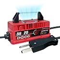 36 Volt 25 AMP Golf Cart Battery Charger with Crowfoot Plug for Club Car/EZGO/Yamaha, Smart Golf Cart Charger for Lead Acid Batteries, Fast Charge Trickle Charge IP67 Waterproof with Fan Design