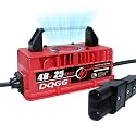 48 Volt 25 AMP Golf Cart Battery Charger with 2-Pin Plug for Yamaha G19-G22, Smart Golf Cart Charger for Lead Acid Batteries, Fast Charge Trickle Charge IP67 Waterproof with Fan Design