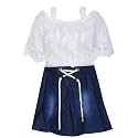 BENKILS Baby Girl39s Denim Skirt Top Dresses